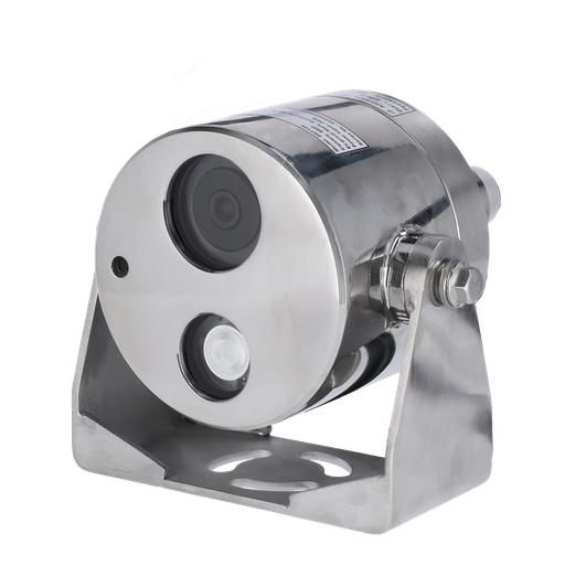 [UNV-ZAF109S-IPC3618-CNEX] Caméra IP anti-explosion 8 Mpx - 1/2.7" Progressive Scan CMOS - Objectif motorisé 4.0 mm - IR LEDs Portée 30 m - Boitier en acier inoxydable 304 résistant à la corrosion - Imperméabilité IP68 