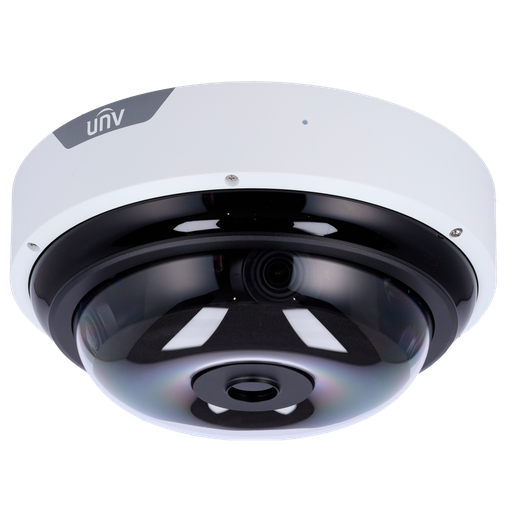 [UNV-IPC8645EA-ADZKM-I1] Caméra IP panoramique Multivue de 20 mégapixels 4X5 Mpx 2,7-13,5mm varifocal motorisé Gamme Pro  1/2,7" LightHunter SIP WDR 130dB IR 50m CMS, Smartphone et NVR