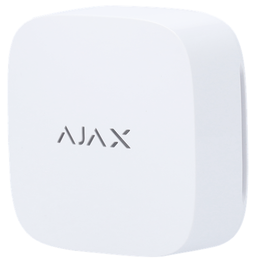 [AJA-LIFEQUALITY-W] Capteur de température, humidité et CO2 Sans fil 868 MHz Jeweller Portée de communication jusqu'à 1700 mètres Affichage de la qualité de l'air par LED Accéléromètre intégré contre le sabotage Graphiques sur l'application (à venir)