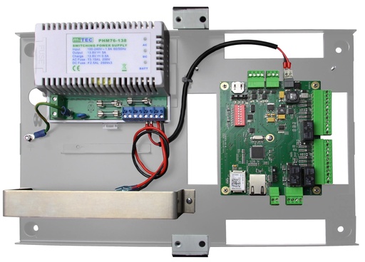 [EDN-10188] Centrale 2 lecteurs - avec alim Com Bus et IP/ LIGUARD2