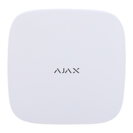 [AJA-HUB2-4G-W] Centrale d'alarme professionnelle Grade 2 Communication Ethernet et double SIM 4G Sans fil 868 MHz Jeweller et Wings Jusqu`à 100 dispositifs sans fil 25 caméras IP ou canaux d'enregistrement vidéo Application mobile et logiciel PC
