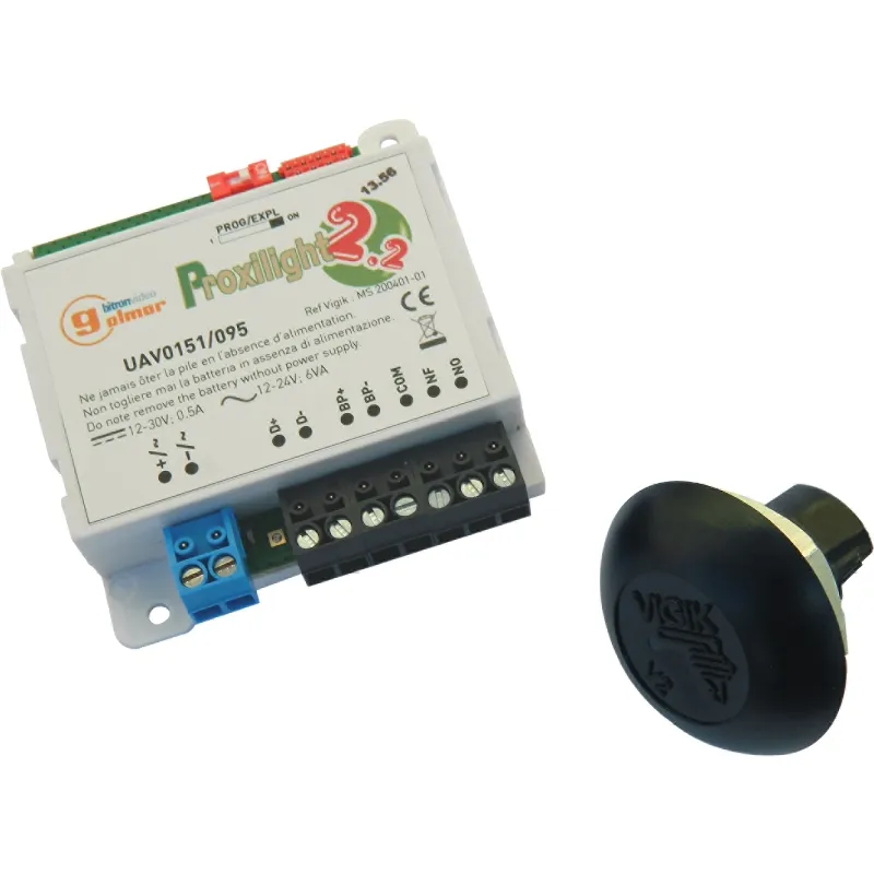 [EVI-UAV0151/095] Centrale de contrôle d'accès VIGIK®/résidents avec lecteur au format  T25 (100 mètres) autonome ou gérée par PROXILIGHT2.fr (PROXIMAN)