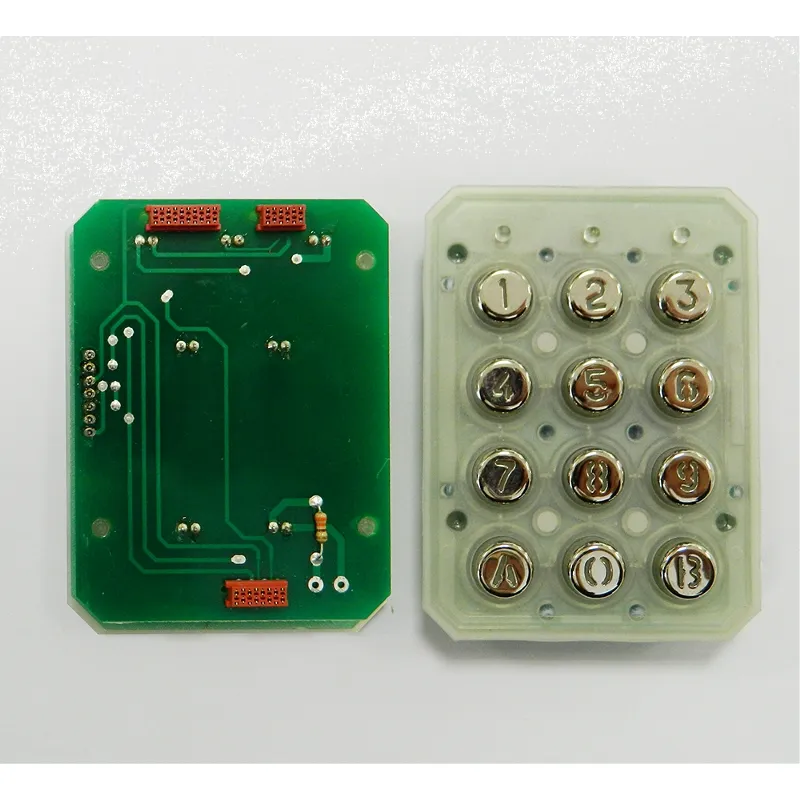 [EVI-UXKTM/I] Clavier 12 touches avec carte interface défilement et joint d'étanchéité  pour platine à défilement