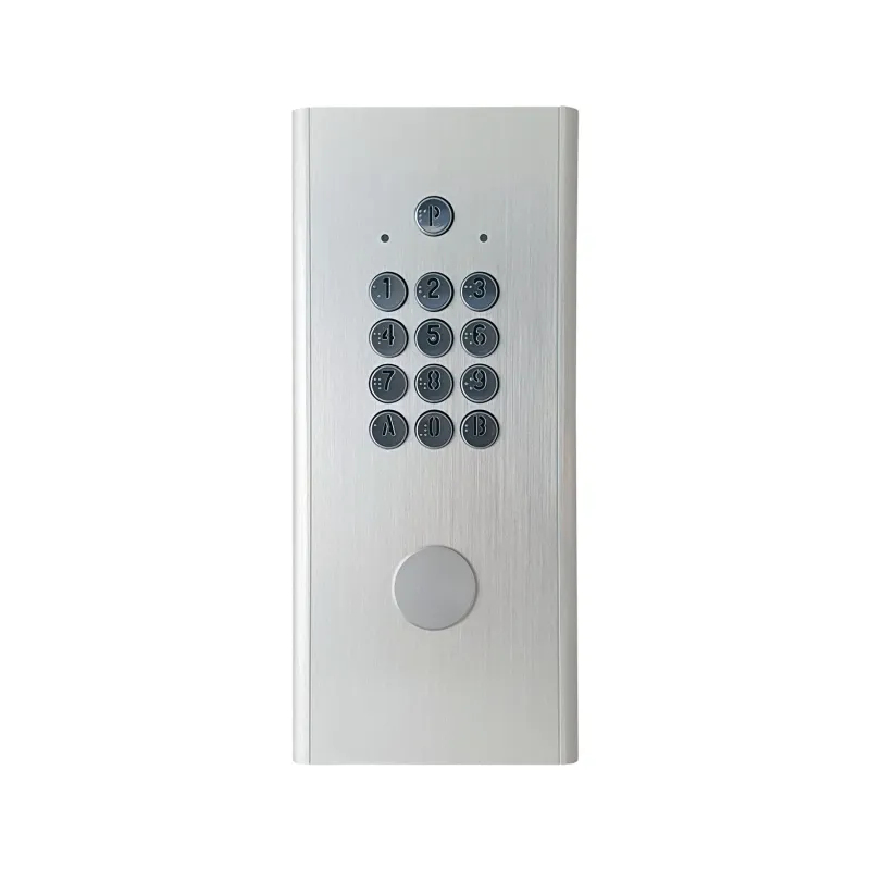 [EVI-TSEC601/E] Clavier codé 1 relais à encastrer aluminium