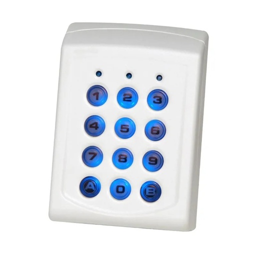 [EVI-TSEC050] Clavier à codes saillie 99 codes, 2 relais. ABS et touches en plastique