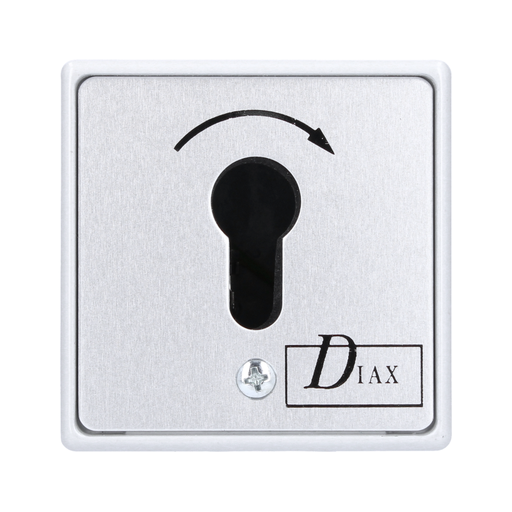 [CDV-AP1NONF] Contacteur à clé en saillie - 1 contact NO/NF - Cylindre en option (CYLPR)