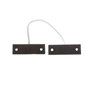 [KSI-CMP-M] Contact magnétique avec câble,  câble de 200 cm, avec ELT pour système KS °. Couleur blanche, disponible dans la variante marron (KSI5CLS-TW.2CN). Certificat EN 50131-2-6 degré 3 classe IV.