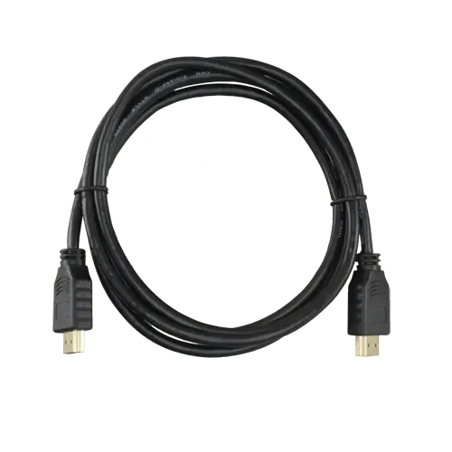 [VDO-HDMI1-2] Câble HDMI - Connecteurs HDMI type A mâle - Haute Vitesse - 1.8 m - Couleur noir - Connecteurs anticorrosion