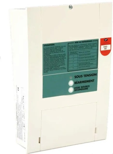 [FIN-DAD0002-FIN01] D.A.D. " intelligent " secouru avec 2 batteries 12V 1,2Ah (DADC1601)