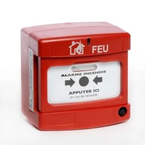 [AXD-10013] Declencheur manuel adressable axendis certifié et associé au ssi Baltic 512 et 1024 categorie A