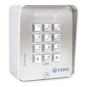 [CDV-CBB] Digicode® Inox Touches En Braille - 3 Relais