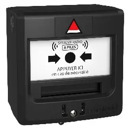 [NTR-5710N1] Boitier Menace (BM) NOIR 1 contact