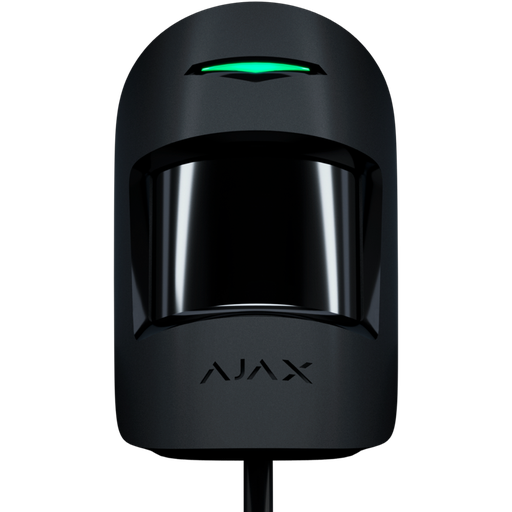 [FIB-MOTIONPROTECT-B] Détecteur PIR noir anti animaux Protocole Fibra Certificat de grade 2 Bidirectionnel Sensibilité réglable en 3 niveaux Rang de détection 12 m