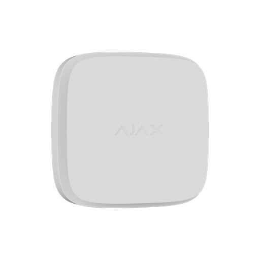 [AJA-FIREPROTECT2-C-SB-W] Détecteur de CO Sans fil 868 MHz Jeweller Sirène 85 dB intégréee Certifié EN 14604 Alimentation 2 batteries lithium non remplaçables