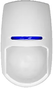 [PYR-KX15DTAM] Détecteur double technologie IR+HF Fonction anti-masque 1 PIR Infrarouges, 1 hyperfrequence Grade 3 détection 15/18/30 m