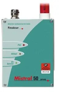 [FIN-DETCO600] MISTRAL 50 - Détection laser par aspiration pour 50 m de tube et 400 m² protégés. Nécessite l'utilisation d'une EAE.