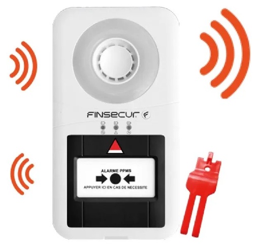 [FIN-BAA0030-FIN02] ECHO EAMR - ECHO EAMR - Centrale d'alarme PPMS Radio