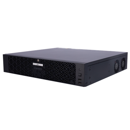 [UNV-NVR508-128E-R] Enregistreur NVR pour caméra IP - Gamme Prime - 128 CH vidéo  / Compression Ultra H.265 - Résolution maximale 32Mpx - Bande passante 384 Mbps - Support 8 disque dur