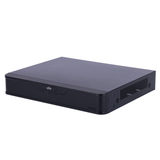 [UNV-NVR501-16B] Enregistreur NVR pour caméra IP - Gamme Prime - 16 CH vidéo  / Compression Ultra H.265 - Résolution maximale 8Mpx - Bande passante 80 Mbps - Support 1 disque dur