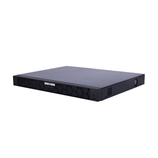 [UNV-NVR504-32B] Enregistreur NVR pour caméra IP - Gamme Prime - 32 CH vidéo  / Compression Ultra H.265 - Résolution maximale 8Mpx - Bande passante 320 Mbps - Support 4 disque dur