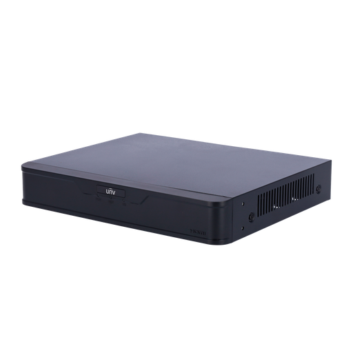 [UNV-NVR501-04B-P4-A] Enregistreur NVR pour caméra IP - Gamme Prime - 4 CH vidéo  / Compression Ultra H.265 - 4 Canaux PoE - Résolution maximale 8Mpx - Bande passante 80 Mbps - Support 1 disque dur