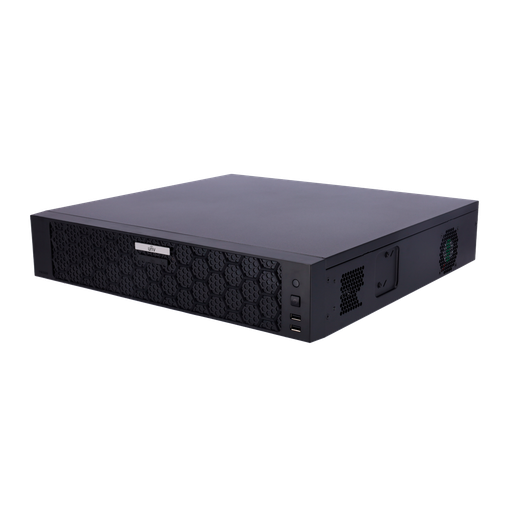 [UNV-NVR508-64B] Enregistreur NVR pour caméra IP - Gamme Prime - 64 CH vidéo  / Compression Ultra H.265 - Résolution maximale 8Mpx - Bande passante 320 Mbps - Support 8 disque dur