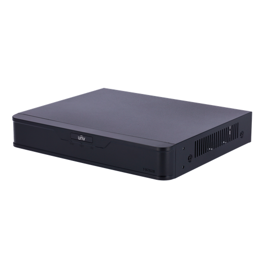 [UNV-NVR501-08B-P8] Enregistreur NVR pour caméra IP - Gamme Prime - 8 CH vidéo  / Compression Ultra H.265 - 8 Canaux PoE - Résolution maximale 8Mpx - Bande passante 80 Mbps - Support 1 disque dur