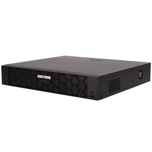 [UNV-NVR504-16B-P16-IQ] Enregistreur NVR pour caméra IP 16CH vidéo / Compression Ultra265 / 16 PoE Prend en charge SIP jusqu'à 4CH / Reconnaissance facial 4HDD / Prend en charge RAID / Alarmes