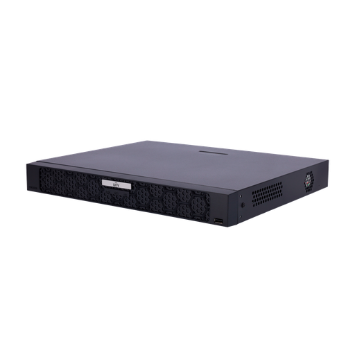 [UNV-NVR502-16B-P16] Enregistreur NVR pour caméra IP Gamme Prime 16 CH vidéo / 16 ports PoE Résolution maximale 8Mpx Bande passante 320 Mbps Supporte 2 disques durs