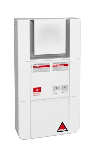 [NTR-TT54B-G2] Centrale Alarme Menace filaire - 4 boucles G2 NFS61-942