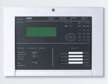 [ESR-809013] Equipement de Contrôle et de Signalisation adressable ES Com C en coffret avec fonction UGA et CMSI intégré (ECS/CMSI). Livré avec batteries.