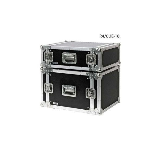 [JDM-R8UE-18] Flight case 19" 8U - L x P x h : 545 x 687 x 415 mm "New"