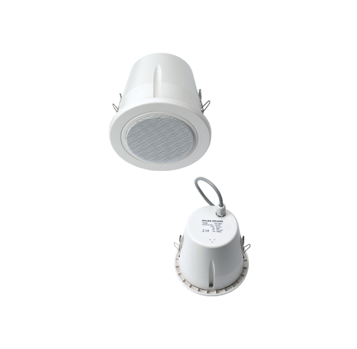 [JDM-CSL-443K] Haut-parleur de plafond IP55 - 6/3/1,5 W/100 Volts **New**