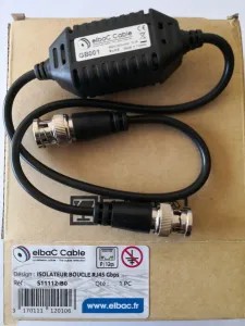 [EBC-S11112-B0] ISOLATEUR BOUCLE MASSE GB GB001