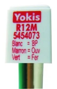 [YOK-R12M] Interface bouton poussoir double