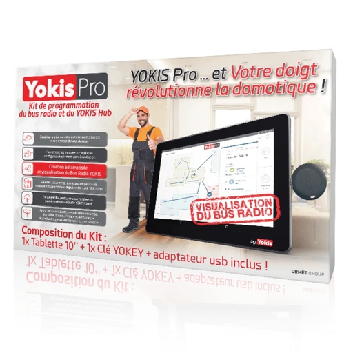 [YOK-KITYPRO] Kit de programmation Yokis Pro tablette + Yokey