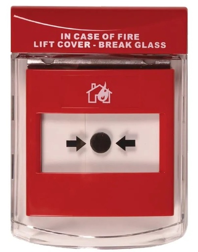 [STI-6931] Le Call Point Stopper est un capot esthétique et bon marché qui protège parfaitement une large gamme d'interrupteurs électriques et de bornes d'appel d'urgence.