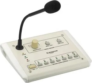 [MON-PA-6000RC] Micro Public adress, table avec fonction commande pour PA-6240, PA-6480 et PA-6600