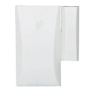 [KSI-NANUS-POLI-W] Micro contact magnétique sans fil nanus poli, bande 868 MHz/bidirectionnel, couleur blanc. Batterie au lithium CR2032 inclus.