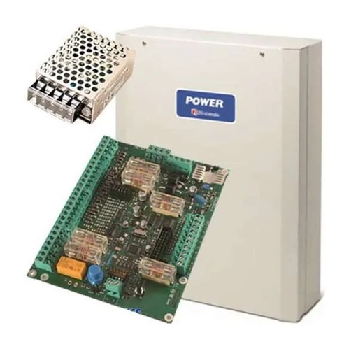 [AVS-XSATPW5Q] Module d' expansion 10/36 zone avec alimentation supplementaire en boitier  13.8 Vdc 5 A