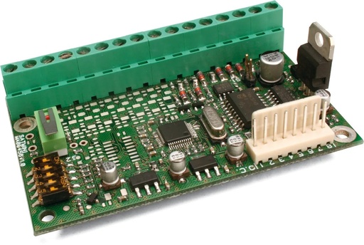 [AVS-XSAT8] Module d'expansion de zone - 10 zones possibles - 8 open collector - connexion sur port série RS485  - dim 80  x 55 mm