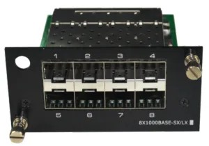 [EBC-S58085-B0] Module fibre 8x SFP 1 GB pour Switch modulable S58243-B0