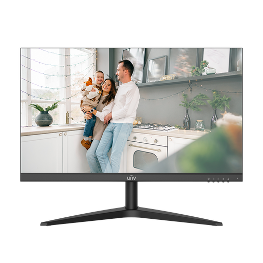 [UNV-MW-LC22] Moniteur LED 22" Full HD Conçu pour la vidéosurveillance Format 16:9 1xHDMI, 1xVGA Résolution 1920x1080 Support VESA 100x100 mm