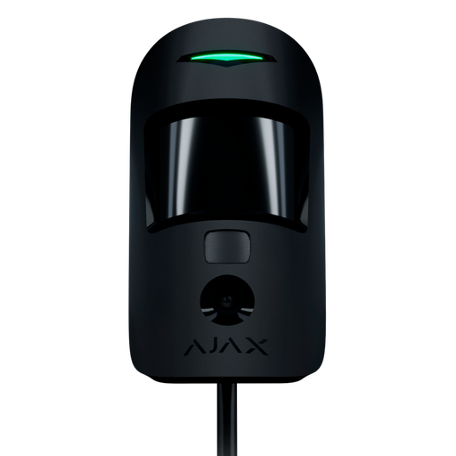 [FIB-MOTIONCAM-PHOD-B] Photodétecteur filaire noir  avec photo à la demande Certificat de grade 2 Protocole Fibra Envoi d'images jusqu'à VGA (640x480) Jusqu'à 5 images par détection Immunité aux animaux domestique / Portée de détection 12 m