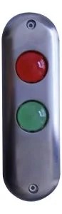 [IZX-DSI100] Platine de signalisation DSI, voyants d'état pilotables Rouge/Vert, 12 à 24V AC/DC,  IP 54