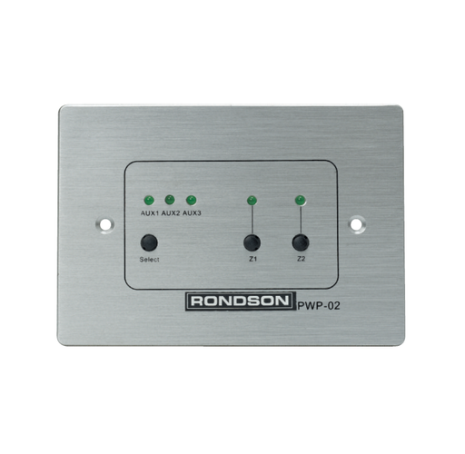 [JDM-PM-02] Platine murale sélection 2 zones / 3 AUX (AAM 6/2) Platine murale