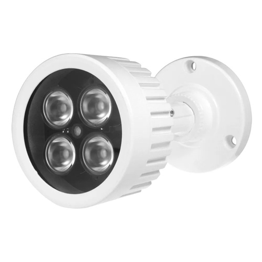 [VDO-IR40] Projecteur Infrarouge de portée 40m - Illumination par LEDs - 850nM, 60° d´ouverture - 48 leds Ø6 - Inclus cellule photo-contrôle - 130 (Pr) x 60 (Ø) mm
