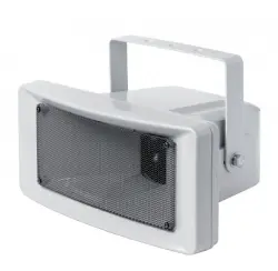 [JDM-HS-45S] Projecteur de son à pavillon avec grille Gris - 40 W / 8 Ohms - 30/15/7,5 Watts / 100 Volts