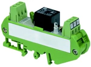 [IZX-RMDX123001] Module relais rail DIN, 12-30V AC/DC, 1 relais, 1 LED d'état, Maximum 250V AC / 10A - 30V DC / 10A