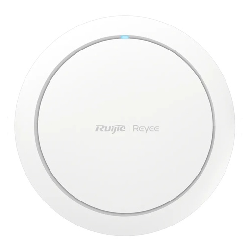 [REY-RG-RAP2266] Reyee AP omnidirectionnel Wi-Fi 6 Fréquence 2,4 et 5 GHz / Largeur de canal 160 MHz Prend en charge les performances Wi-Fi 802.11a/b/g/n/ac/ax jusqu'à 3 000 Mbps Antennes MU-MIMO 2x2 en 2,4 GHz, 2x2 en 5 GHz